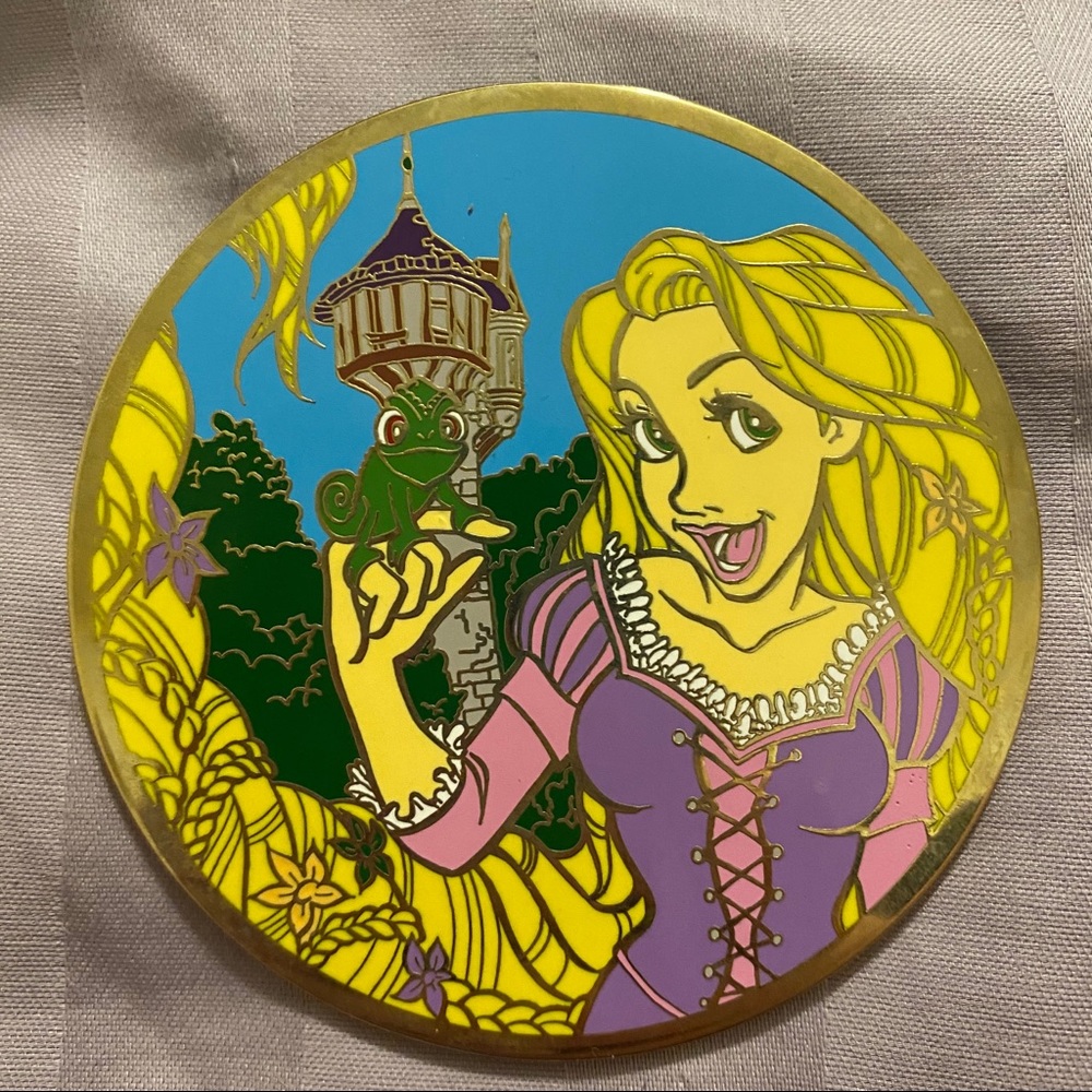 Rapunzel fantasy pin